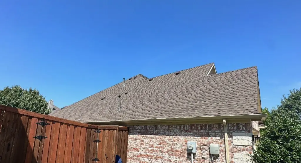 Completed roof replacement project in Castro Valley